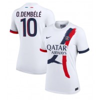 Paris Saint-Germain Ousmane Dembele #10 Gostujuci Dres za Ženska 2024-25 Kratak Rukav